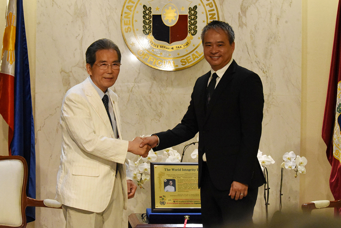 president-weon-deokho-senator-joel-villanueva